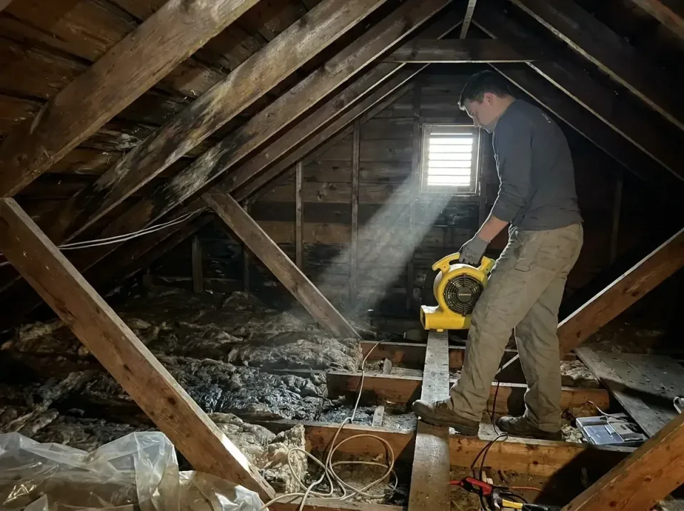 attic-water-damage-drying-proc-007 — frequently asked questions, Emergency Water Extraction & 24/7 Flood Response in Nowata,…